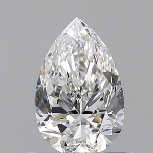 0.62 carat F-VS2 Natūralus Pear Deimantas (1)