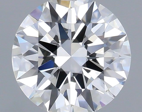 0.43 carat F-VVS2 Excellent cut Natūralus Round Deimantas (1)