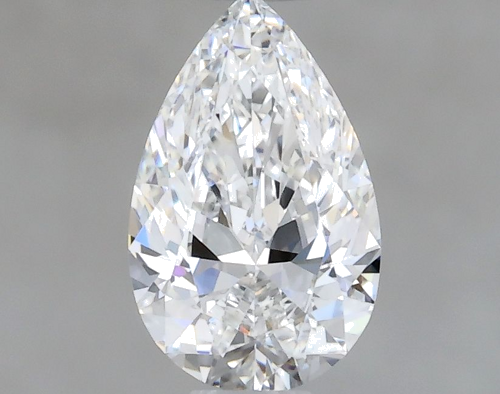 0.4 carat E-IF Natūralus Pear Deimantas (1)