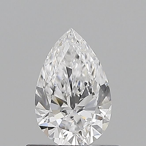 0.55 carat D-IF Natūralus Pear Deimantas (1)