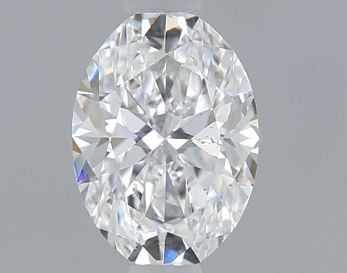 0.4 carat E-VS2 Natūralus Oval Deimantas (1)