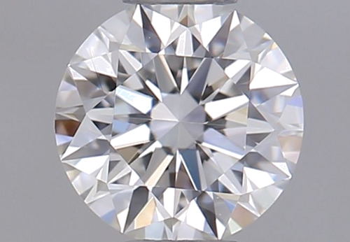 0.37 carat G-VVS2 Excellent cut Natūralus Round Deimantas (1)