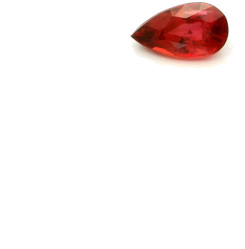 0.35 carat RED Pear Rubinas (1)