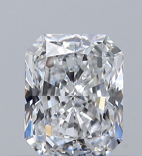 0.51 carat E-VS1 Natūralus Radiant Deimantas (1)