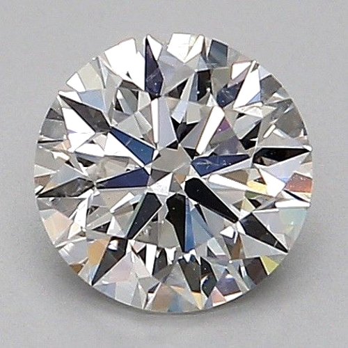 1.01 carat G-SI2 Excellent cut Natūralus Round Deimantas (1)