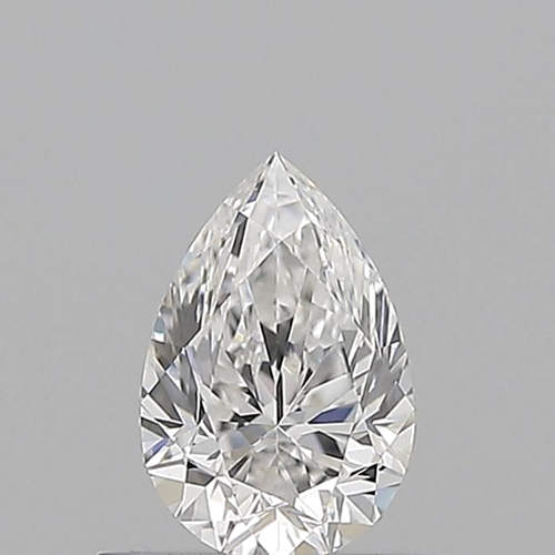 0.5 carat E-VVS2 Natūralus Pear Deimantas (1)