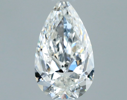 0.56 carat F-VVS1 Natūralus Pear Deimantas (1)