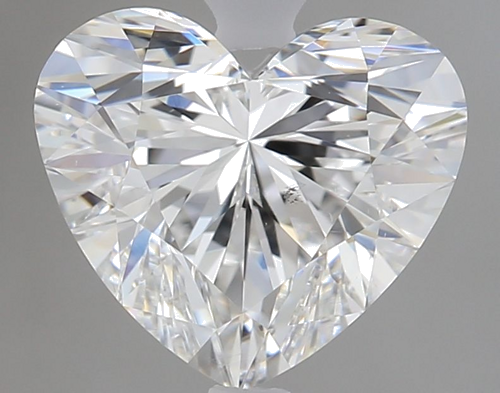 1.67 carat F-VS2 Natūralus Heart Deimantas (1)