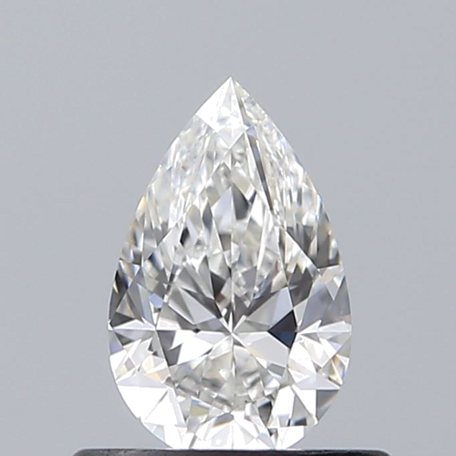 0.5 carat E-VS1 Natūralus Pear Deimantas (1)