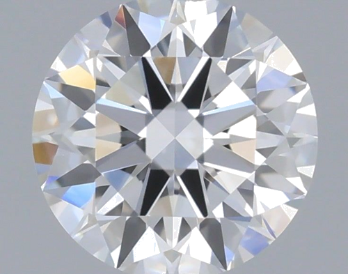 0.5 carat F-VVS2 Excellent cut Natūralus Round Deimantas (1)