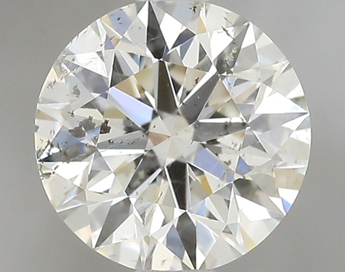 1.01 carat K-SI2 Excellent cut Natūralus Round Deimantas (1)