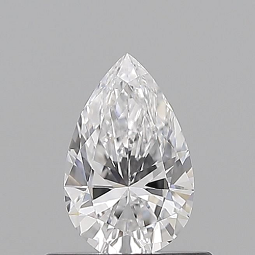 0.5 carat D-VS1 Natūralus Pear Deimantas (1)