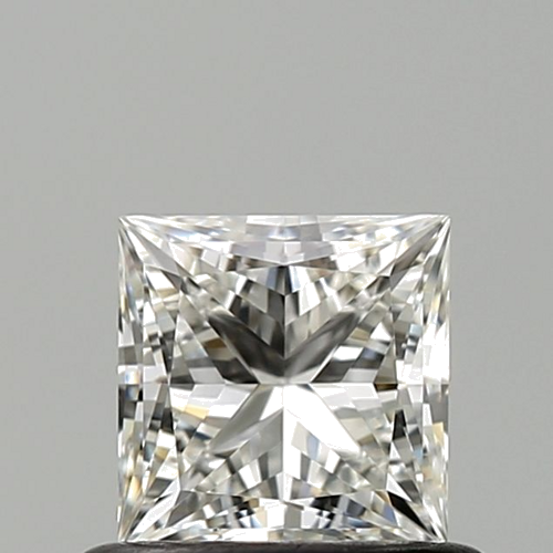 0.59 carat H-VVS1 Natūralus Princess Deimantas (1)
