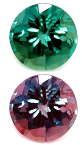 0.23 carat GREEN Round Alexandrite (1)