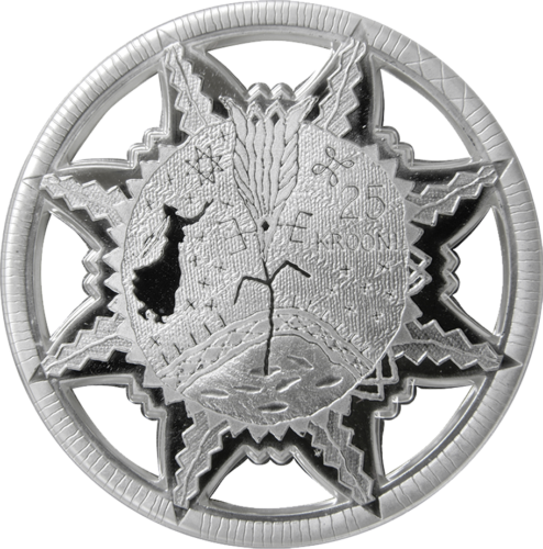 2010 Estonia Last kroon Gold and Silver Coin Set (6)