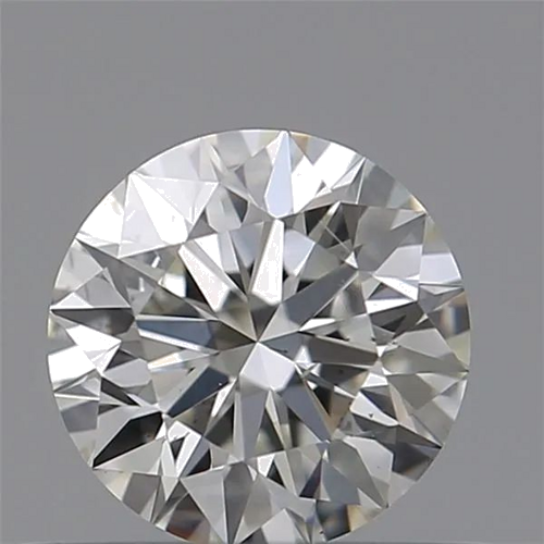 0.42 carat I-SI1 Excellent cut Natūralus Round Deimantas (1)