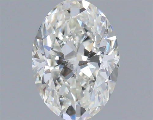 0.4 carat I-SI1 Natūralus Oval Deimantas (1)