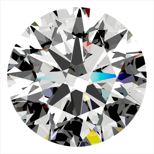 0.4 carat G-VS1 Excellent cut Natūralus Round Deimantas (1)