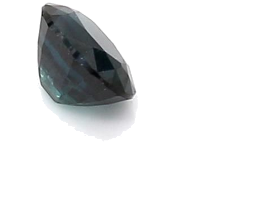 0.36 carat BLUE BRILLIANTSTEP cut Oval Safyras (1)