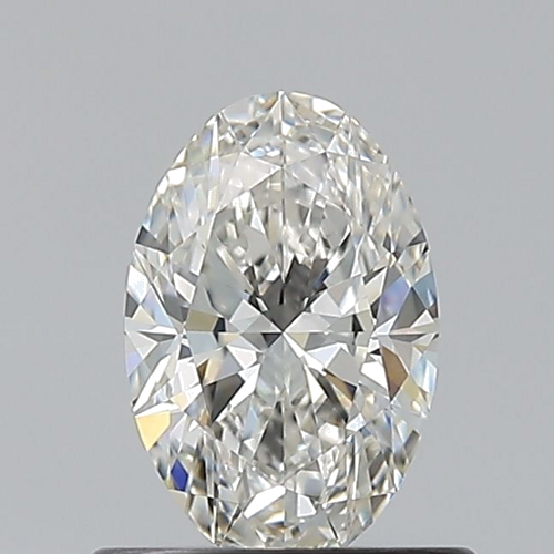 0.63 carat I-VVS1 Natūralus Oval Deimantas (1)