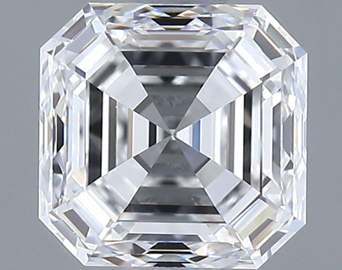 0.91 carat F-VVS1 Natūralus Asscher Deimantas (1)