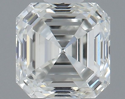 0.52 carat H-VS2 Natūralus Asscher Deimantas (1)
