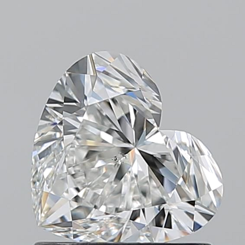 1.01 carat G-SI1 Natūralus Heart Deimantas (1)