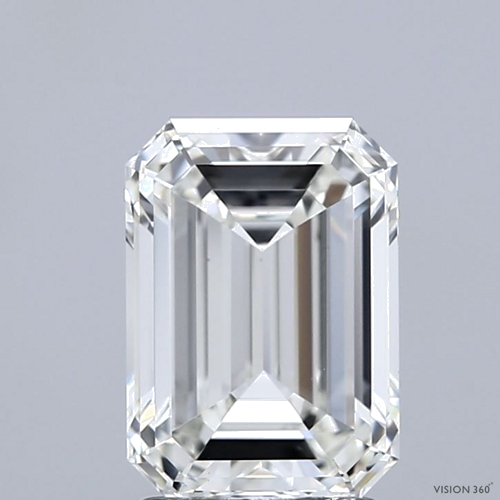 1.52 carat I-VS1 Natūralus Emerald Deimantas (1)