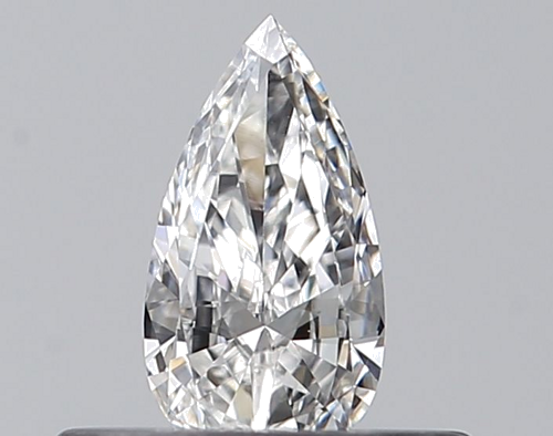 0.23 carat E-VS1 Natūralus Pear Deimantas (1)
