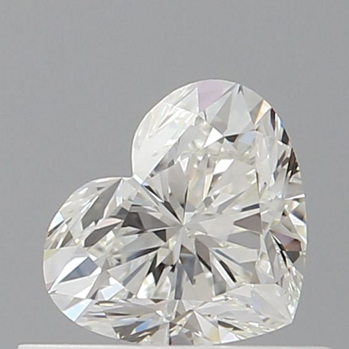 0.51 carat H-VS2 Natūralus Heart Deimantas (1)