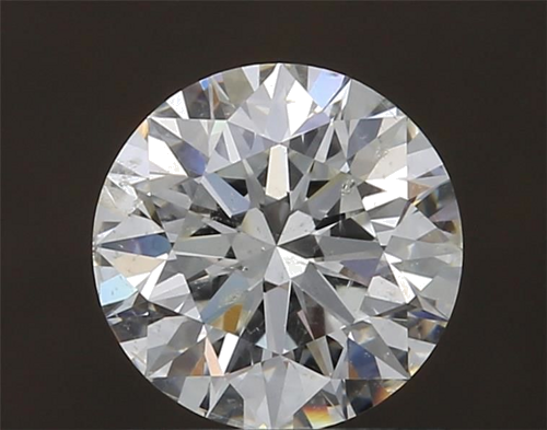1.07 carat I-SI2 Excellent cut Natūralus Round Deimantas (1)