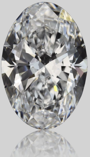 0.57 carat D-VVS1 Natūralus Oval Deimantas (1)