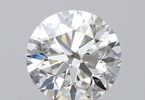 0.5 carat F-VVS2 Very Good cut Natūralus Round Deimantas (1)