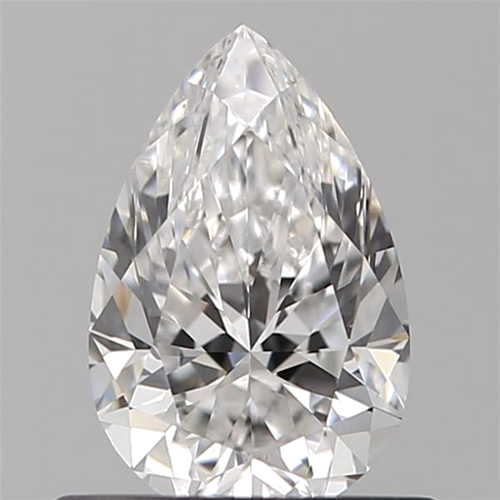 0.55 carat E-VS1 Natūralus Pear Deimantas (1)
