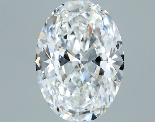 0.5 carat E-VS1 Natūralus Oval Deimantas (1)