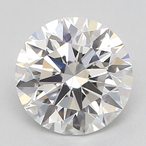 0.56 carat F-VVS1 Excellent cut Natūralus Round Deimantas (1)