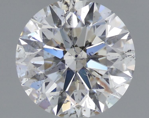 0.58 carat H-SI2 Excellent cut Natūralus Round Deimantas (1)