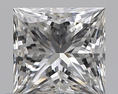 0.42 carat H-VS2 Natūralus Princess Deimantas (1)