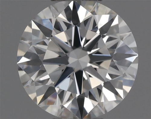 0.38 carat F-VVS2 Excellent cut Natūralus Round Deimantas (1)