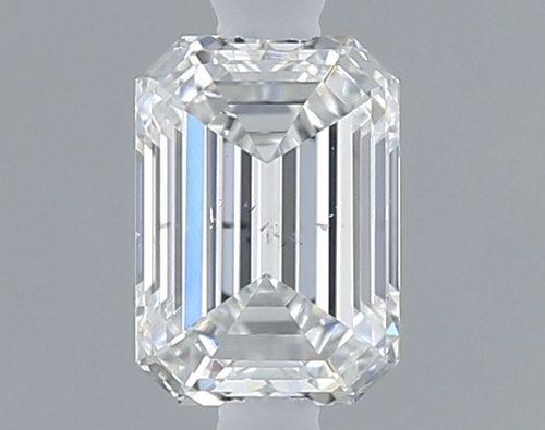 0.32 carat E-SI2 Natūralus Emerald Deimantas (1)