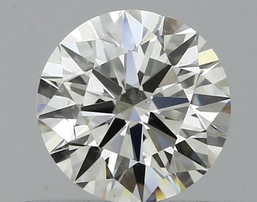 0.5 carat I-SI1 Excellent cut Natūralus Round Deimantas (1)