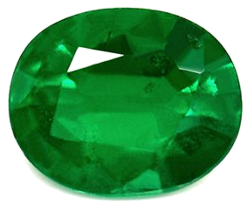 0.51 carat GREEN Oval Smaragdas (1)