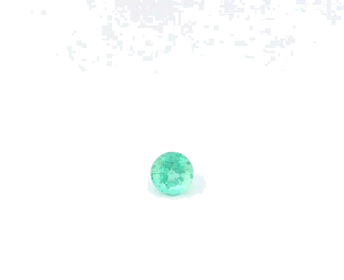 0.29 carat GREEN Round Smaragdas (1)