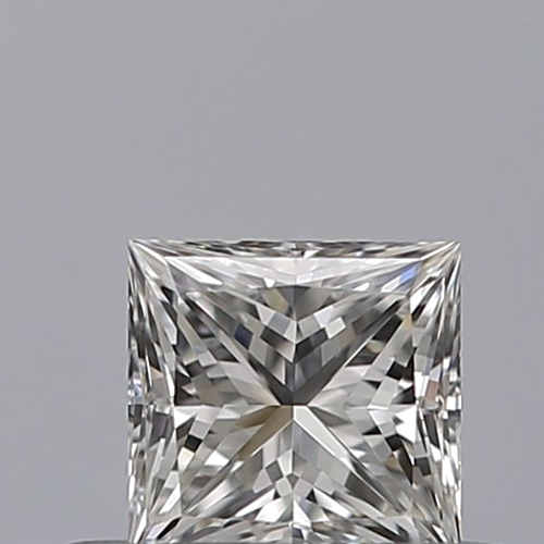 0.33 carat F-VVS2 Natūralus Princess Deimantas (1)