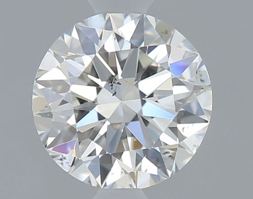 0.5 carat I-SI1 Excellent cut Natūralus Round Deimantas (1)
