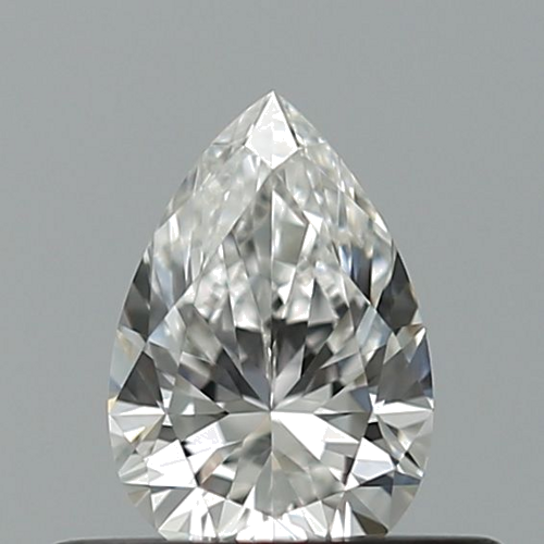 0.31 carat F-VS1 Natūralus Pear Deimantas (1)