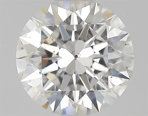 0.58 carat E-SI2 Excellent cut Natūralus Round Deimantas (1)