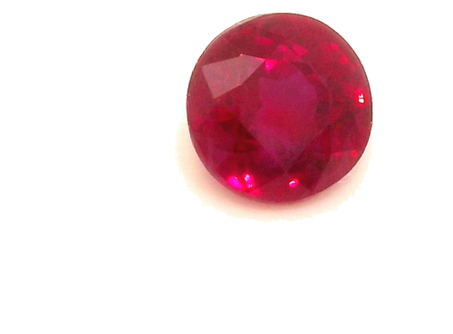 0.52 carat RED Round Rubinas (1)