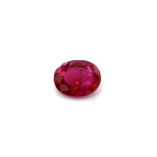 0.83 carat RED BRILLIANTSTEP cut Oval Rubinas (1)