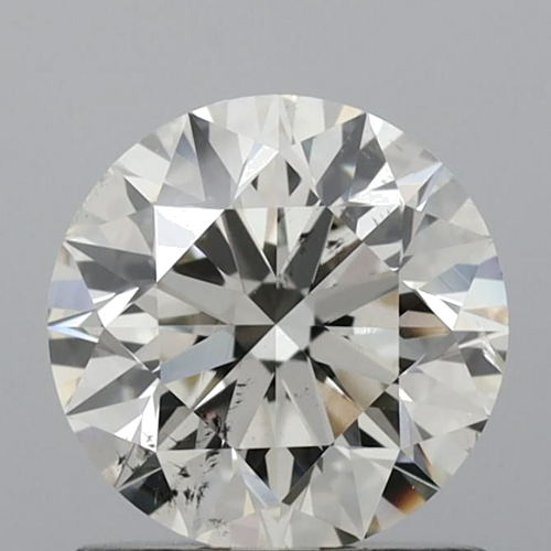 1.04 carat K-SI2 Excellent cut Natūralus Round Deimantas (1)